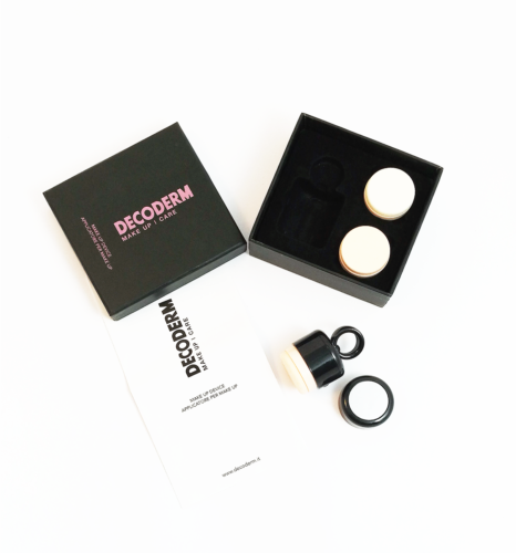 Alfapart Decoderm - Applicatore fondotinta makeup con batterie