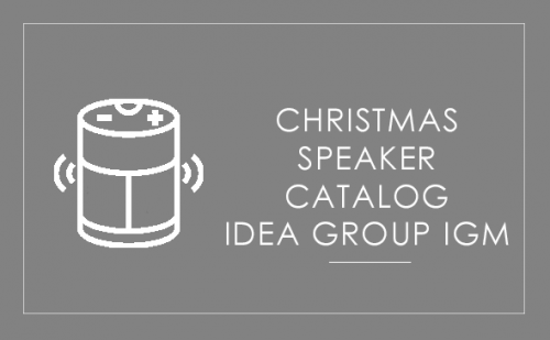 Idea Group IGM - Christmas speakers